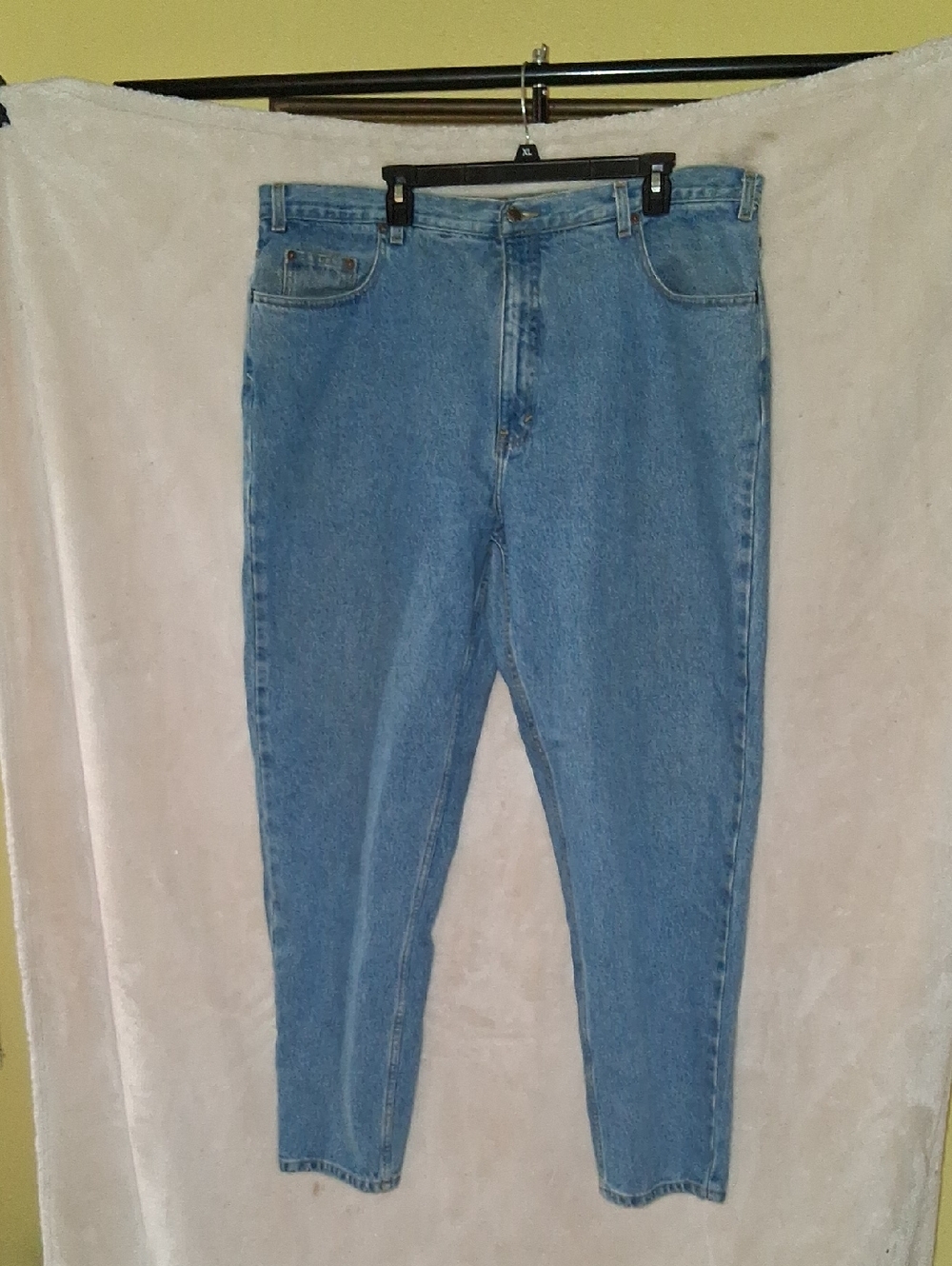 Route 66 Men's Light Blue Slim Straight Jeans